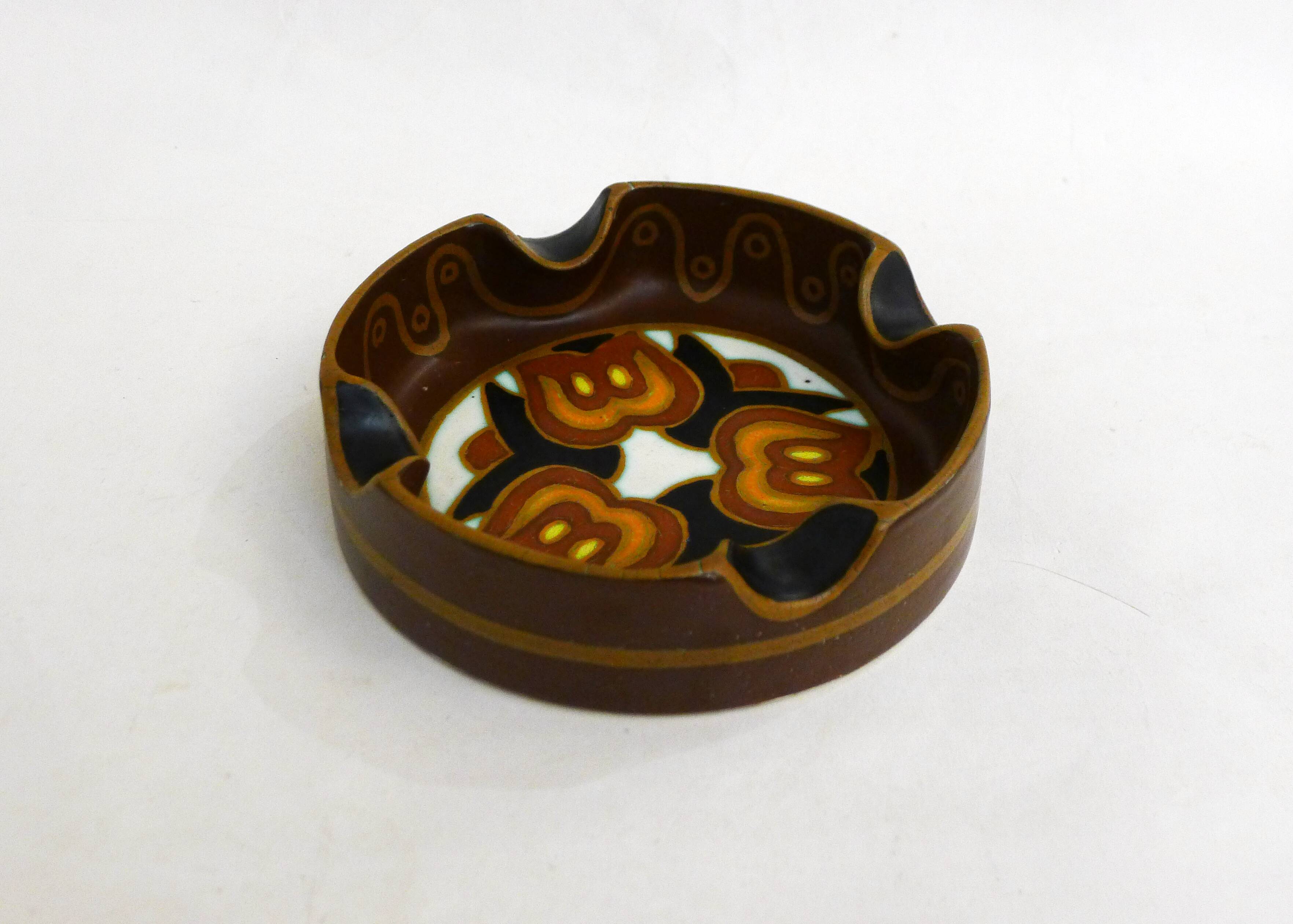Boch Keramis Art Deco Ashtray