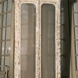 Showcase furniture style lacquered wood XX century