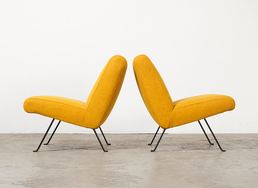 Joseph Andre Motte armchairs for Artifort 1955
