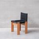 Set of Four Italian Scarpa 'Monk' Mid-Century Dining Chairs