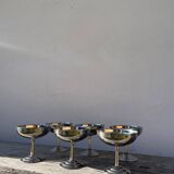 6 Rémy Letang stainless steel cups