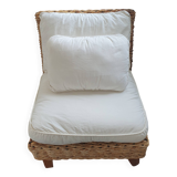 Fauteuil rotin/osier
