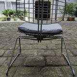 Beaubourg chairs in steel and fabrics by Michel Cadestin and Georges Laurent - 1976