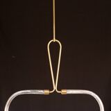 Extraordinary two-cup Art Deco candlestick by Barovier and Toso, 1940s