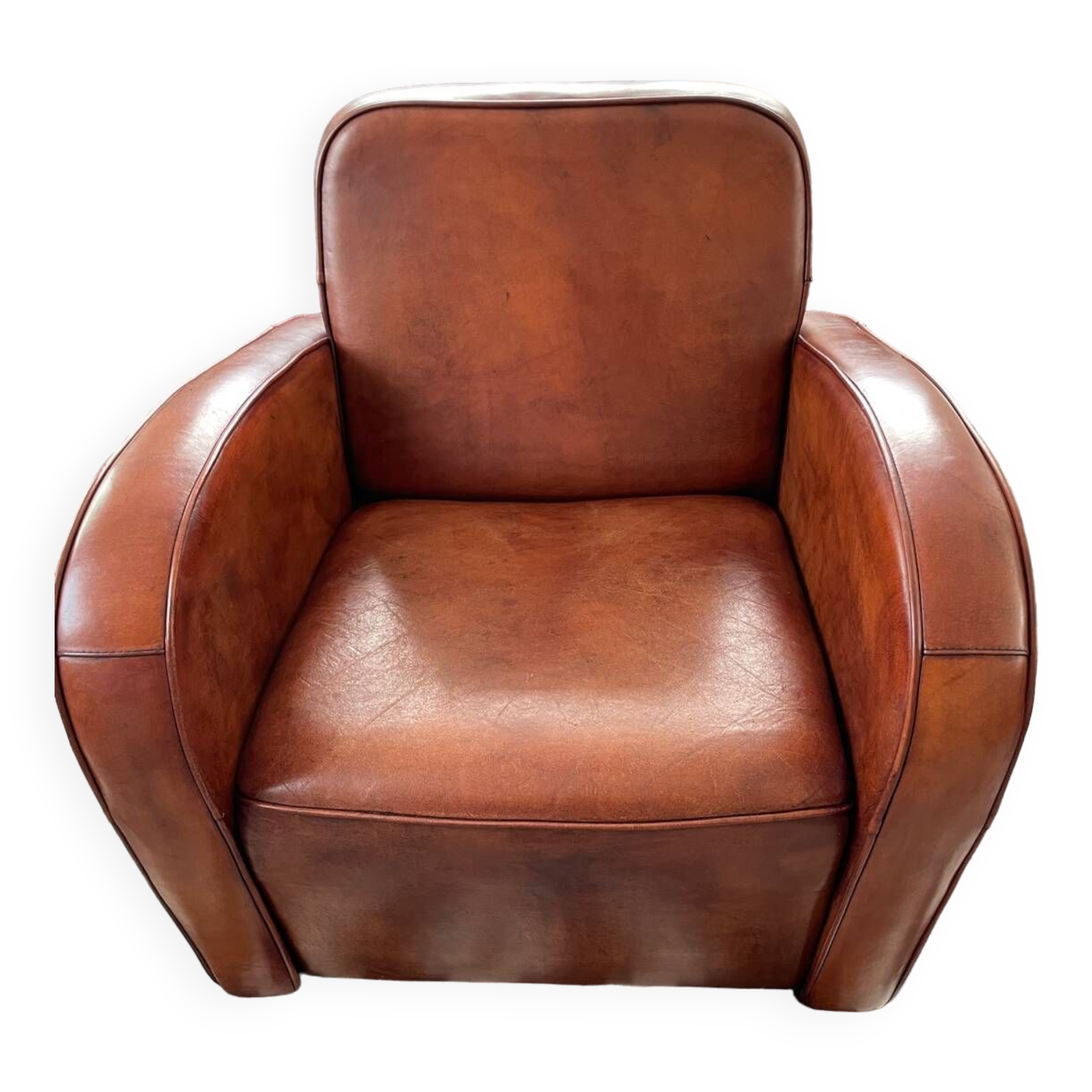 Paire de fauteuils Club Art Déco