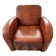 Paire de fauteuils Club Art Déco