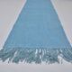 Blue Vintage handmade Hemp Runner sku 3911
