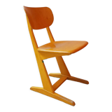 Chaise d'ecole vintage 1960, Casala