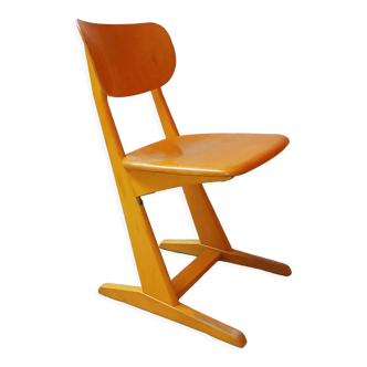 Chaise d'ecole vintage 1960, Casala