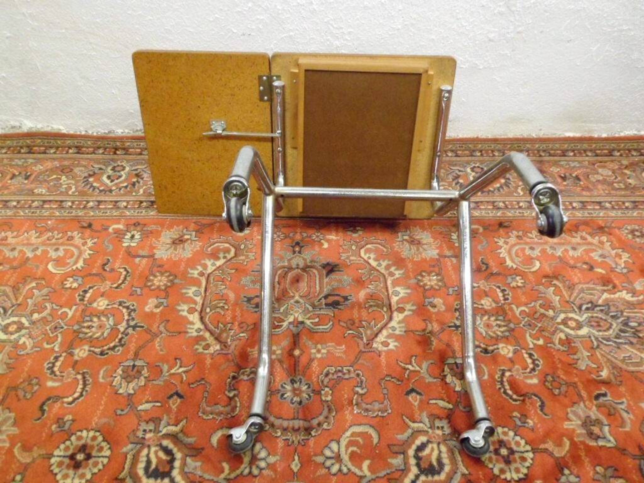 Table à rabat bureau raquer vintage