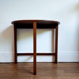 Vintage half-moon coffee table