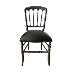 Chaise cuir