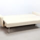 Vintage white Danish design sofa bed