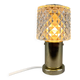 1970s Glass Table Lamp by Kamenicky Senov, Czechoslovakia