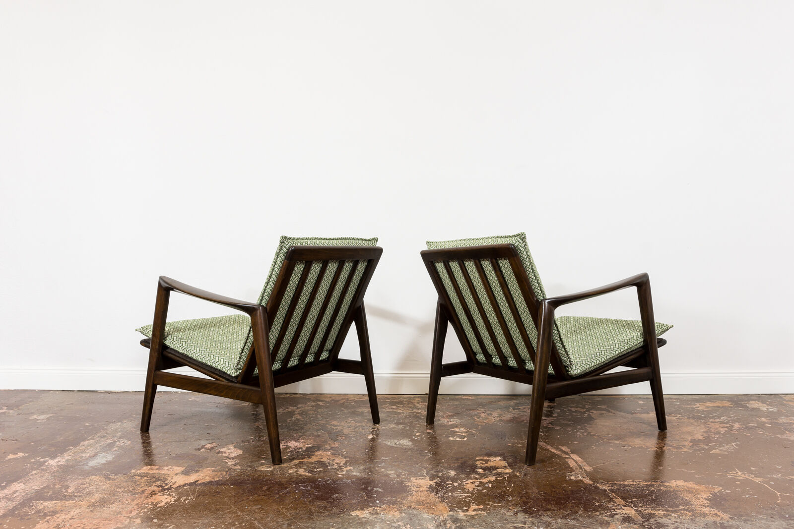 Pair of armchairs type 300 130, 1960's