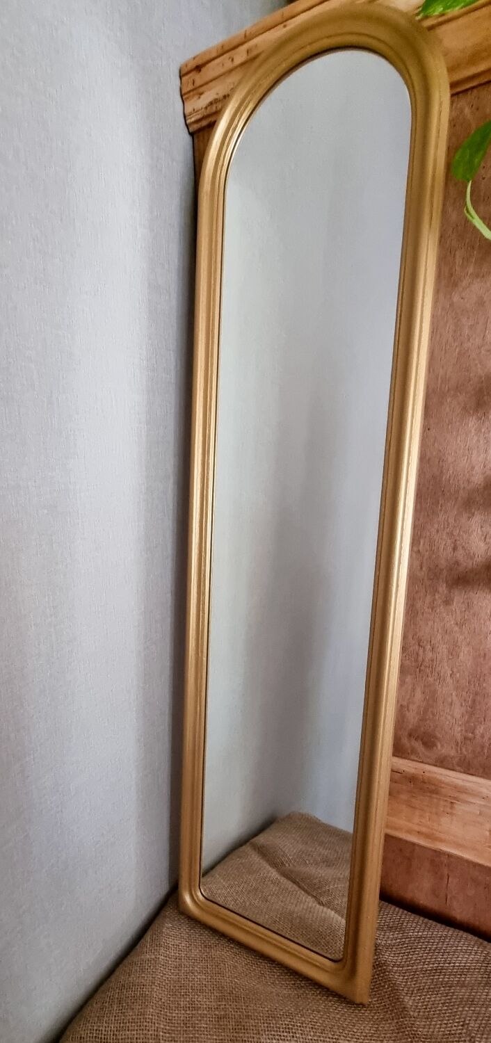 Vintage mirror gilded wood