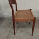 Set of 6 scandinavian chairs Niels Möller O