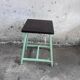 Bancs et tabourets industriels vintage, lot de 9, années 1950–1960