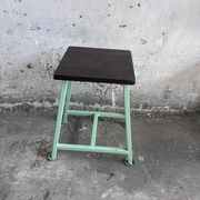 Vintage industrial benches and stools, set of 9, 1950s–1960s