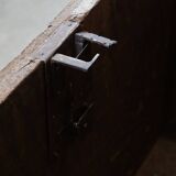 Antique 17th-Century Chest/Bench with an Original Working Lock