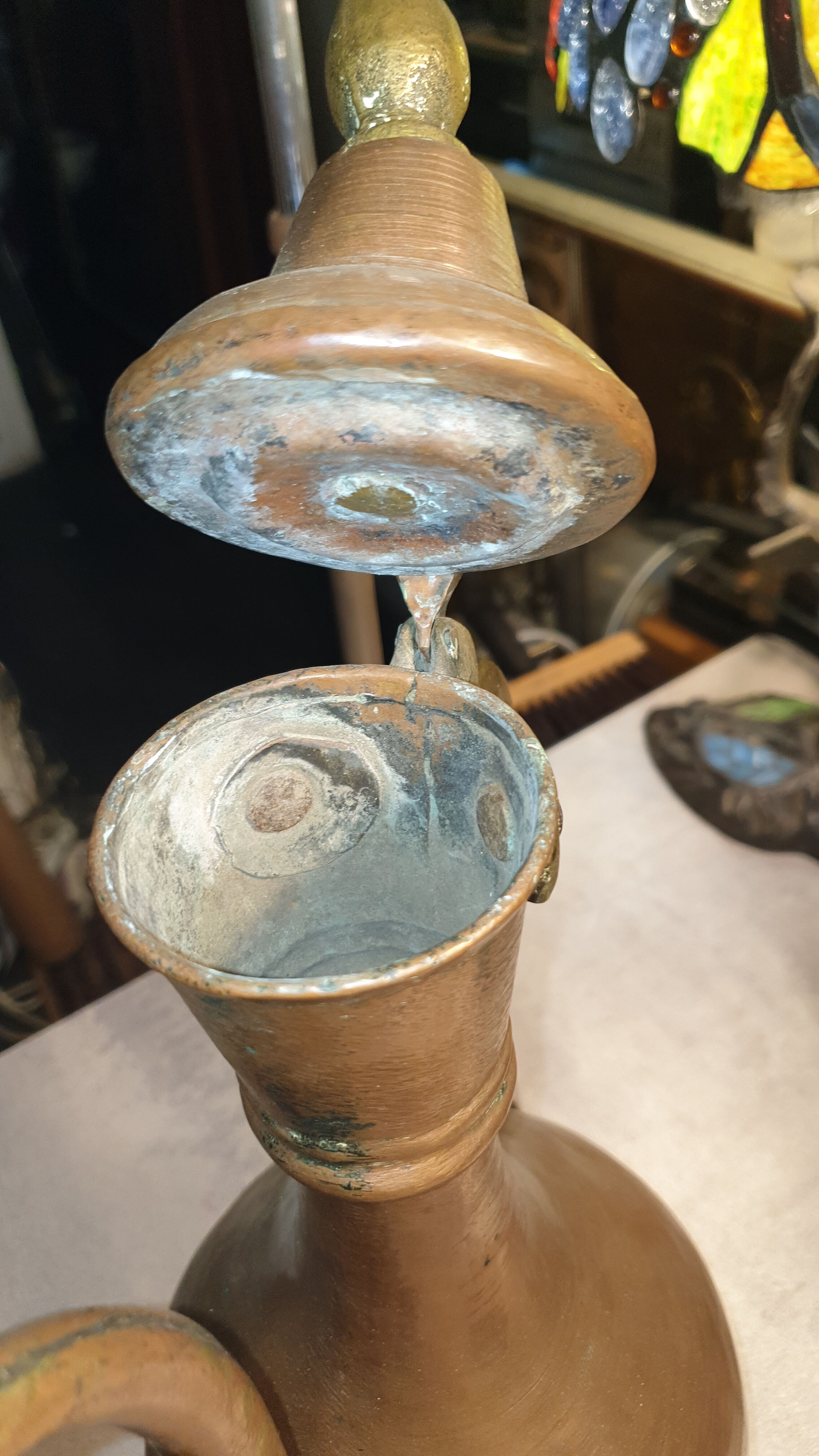 Copper ewer North Africa