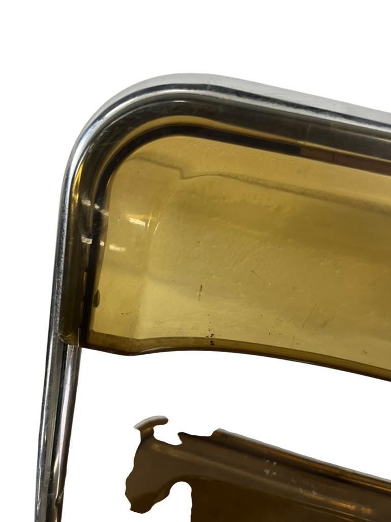 Set of 4 vintage 'plia castelli' chairs