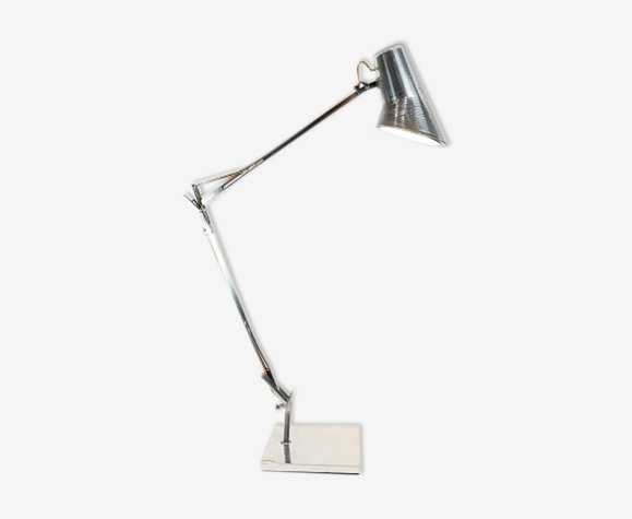 Lampe de table en acier inoxydable et de conception italienne par Flos |  Selency