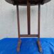 Table d'appoint ronde bout de canapé rabattable diam 41 cm