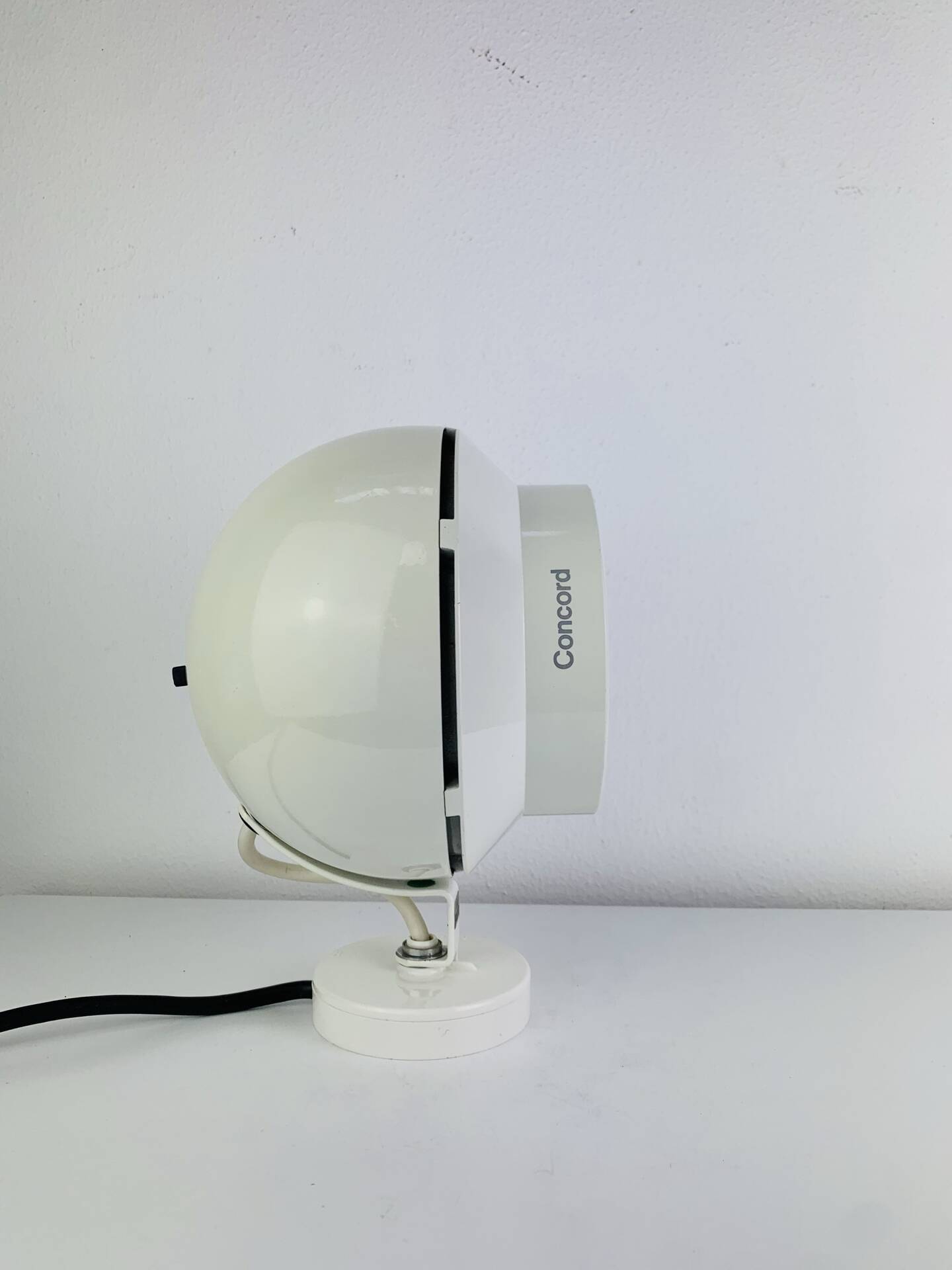 Spotlight wall lamp eyeball Space Age Concord, 1960s