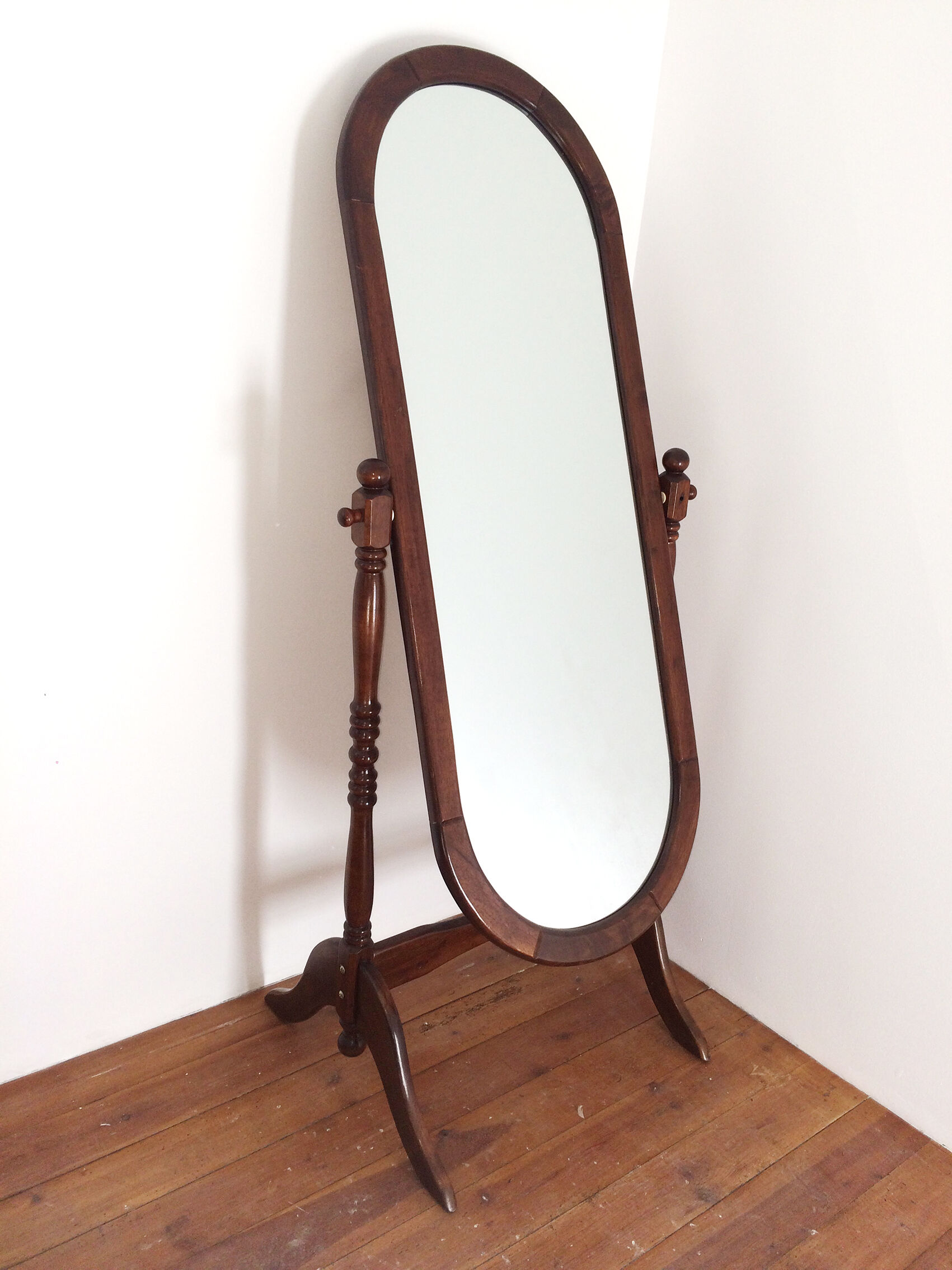 Mirror rocking on feet 62x152cm