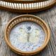 Bamboo tray and 6 coasters