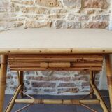 Rattan desk