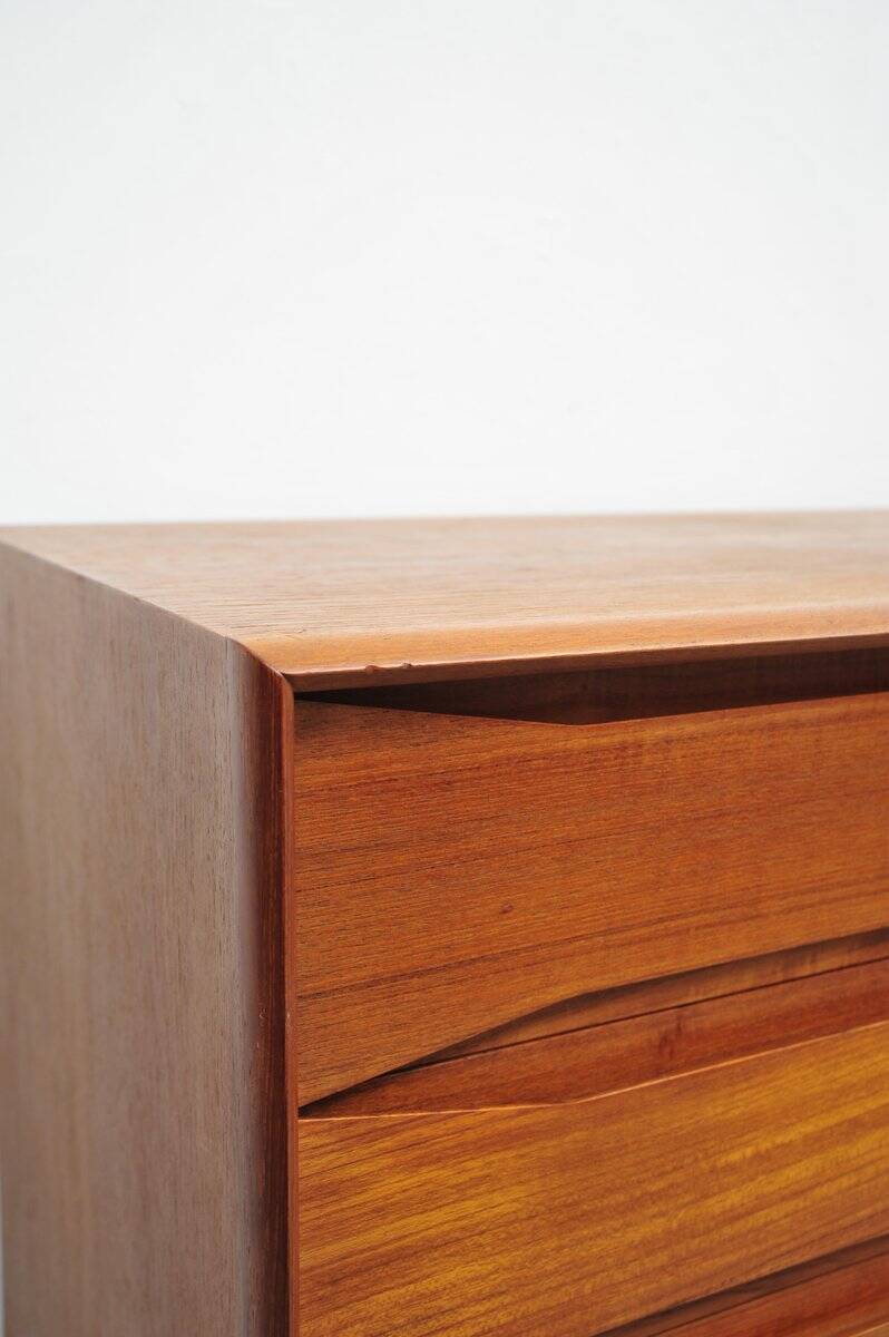 Danish teak chest of drawers by Dyrlund, 1970s