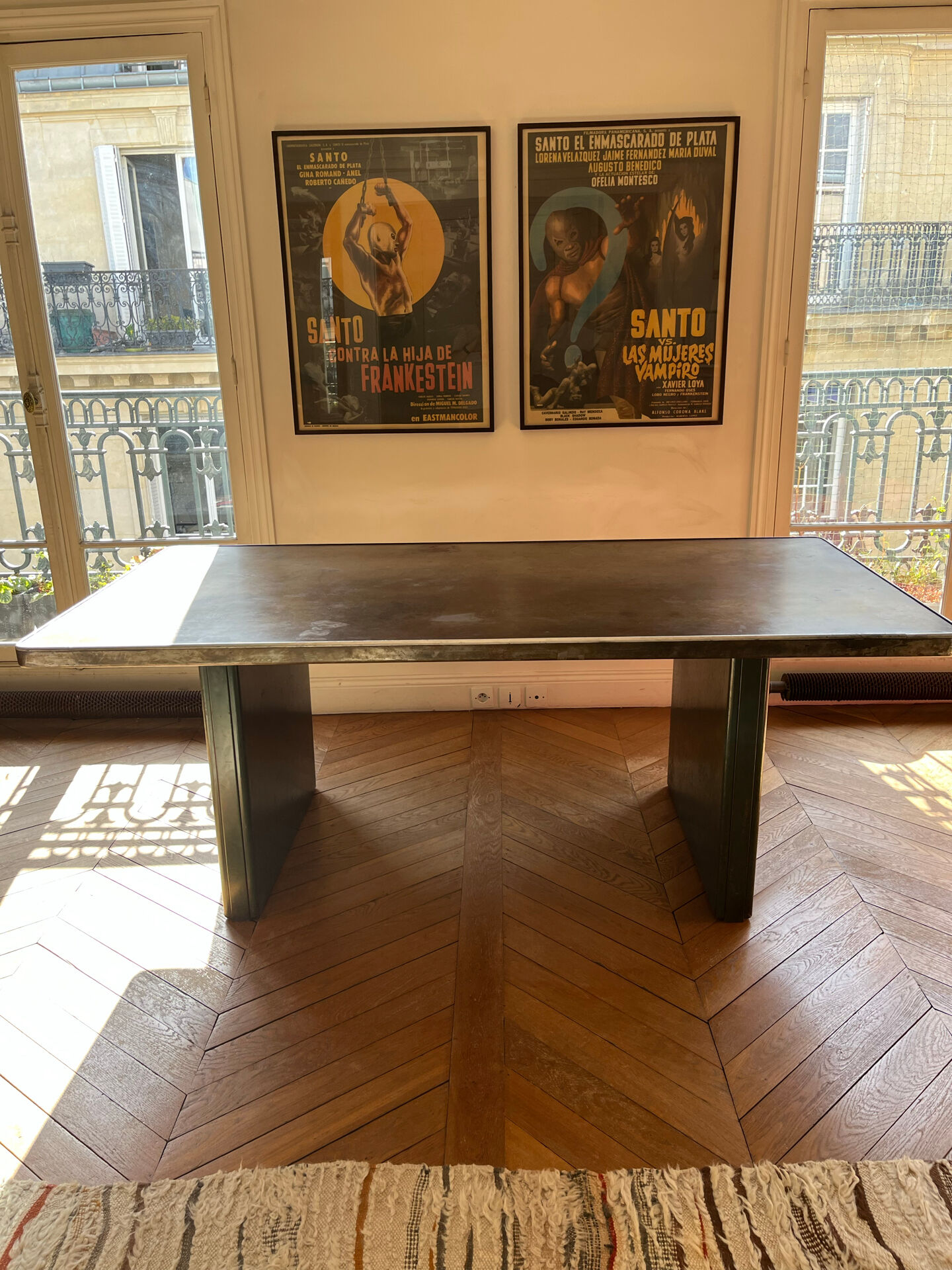 Vintage industrial table