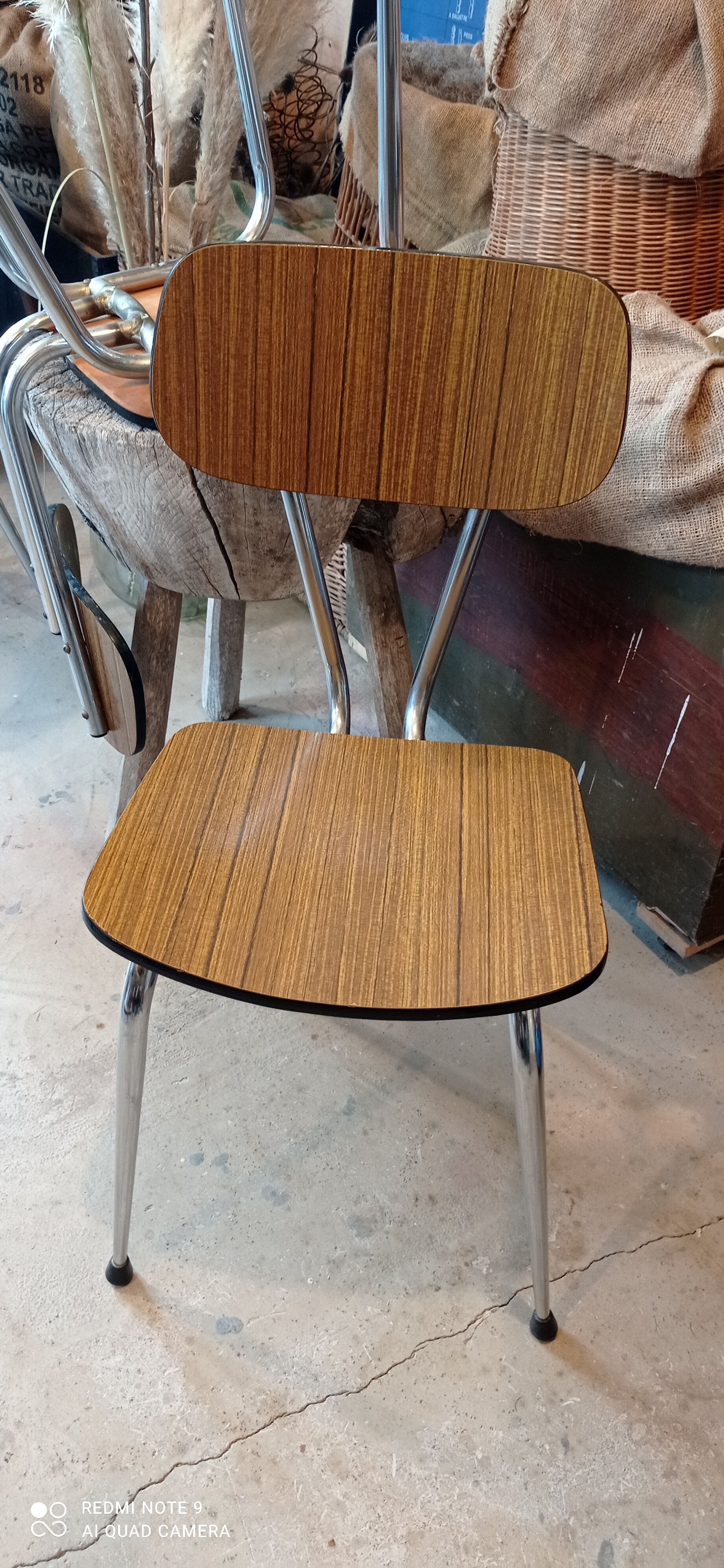 Lot chairs year 60 formica