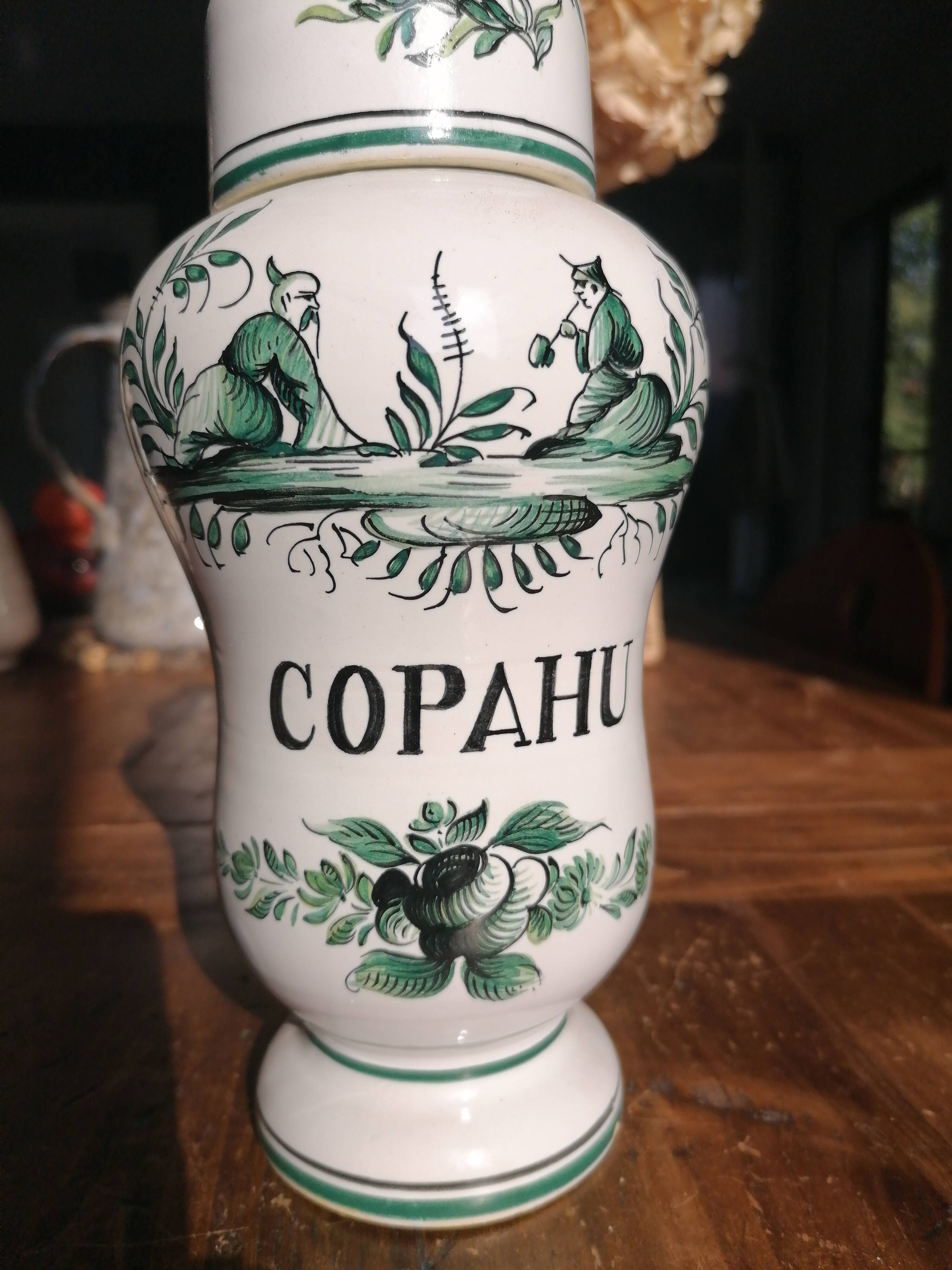 Ceramic pharmacy pot