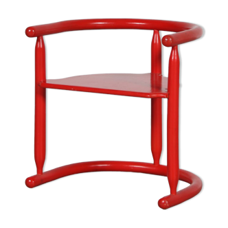 Chaise pour enfants rouge des années 1960 par Karin Mobring pour Ikea, Suède
