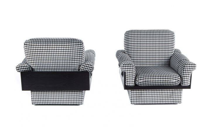 Set of 2 vintage armchairs, Drevotar, 1970s