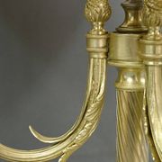 Large Bouillotte Lamp in Gilt Bronze, Louis XVI style – first half of the 20th century