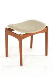 Erik Buch for O.D. mobler footstool - teak