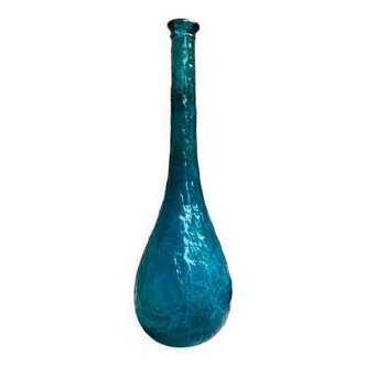 Carafe bleu d’empoli vintage
