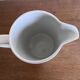 Vase jug Arabia Finland 1970 in white porcelain