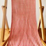 Chilienne en bois vintage pour poupée