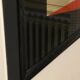 Eugenio Carmi Art Mirror, Memphis Style, Italian Collectible Design 70's