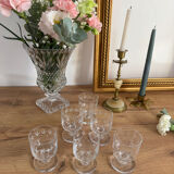 Vintage liqueur glasses