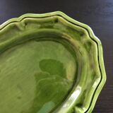 Provençal olive green dish
