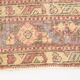 3x12 Pale Red Cream Soft Wool Vintage Runner Rug