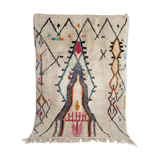 Moroccan Berber carpet Boujaad with colorful patterns 285x203cm