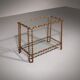 Table d'appoint chaîne boho élégance industrielle, 1970