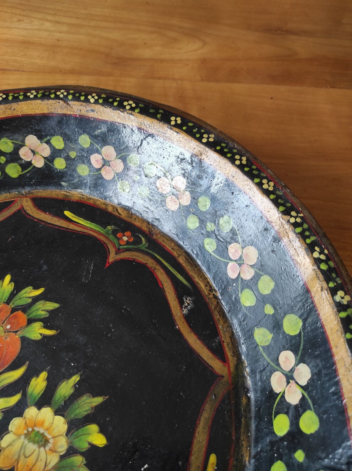 Napoleon III wooden tray